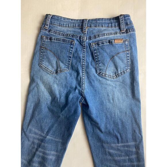 Joe's Jeans - Girls Skinny High Rise Ankle Raw Hem Distress - Size 16 Girls - Picture 10 of 11